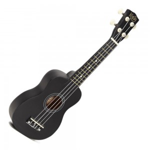 Korala UKS-15 BK Soprano Ukulele - Black